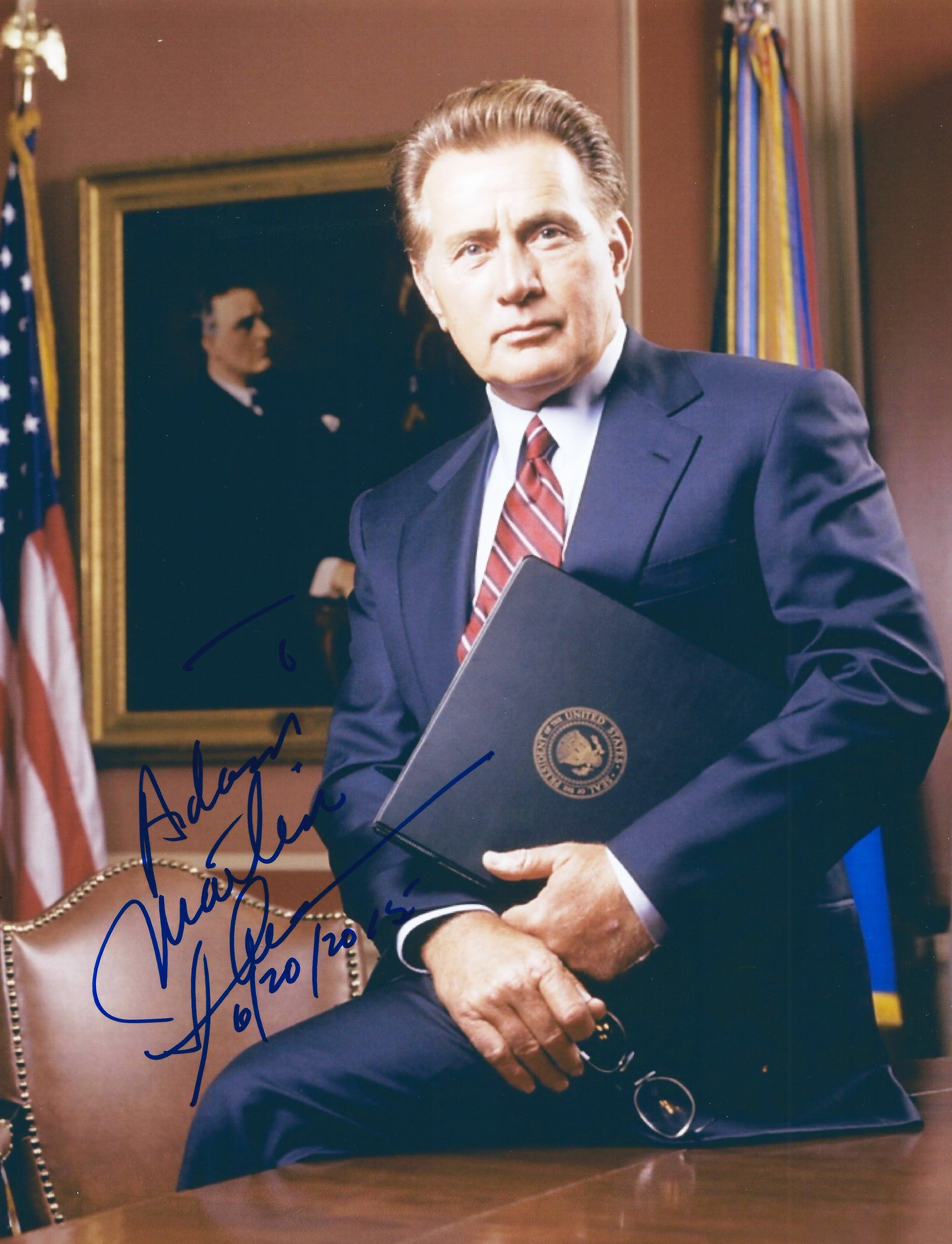 It was Martin Sheen\s birthday today!  Happy Birthday, President Bartlet/Uncle Ben! 