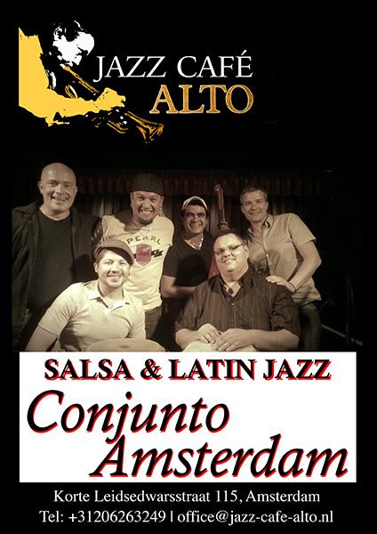 Every Tuesday night #LiveJazz #Salsa #LatinJazz <a href="/JazzCafeAlto/">Jazz Café Alto</a> <a href="/AmsterdamNL/">Gemeente Amsterdam</a> with #ConjuntoAmsterdam