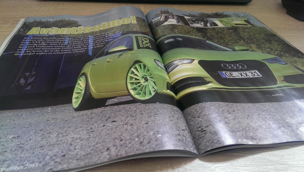 xXx_Performance's tweet photo. Check out the new @EurotunerTH EuroTunerMag with a feature of our #Audi #A6 #xxxperformance http://t.co/Z6NpLBRa89