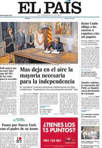 elperiodico's tweet photo. Estas son las portadas de prensa de hoy 
http://t.co/1Wr2AL2jEb http://t.co/BMe9SMnt8H