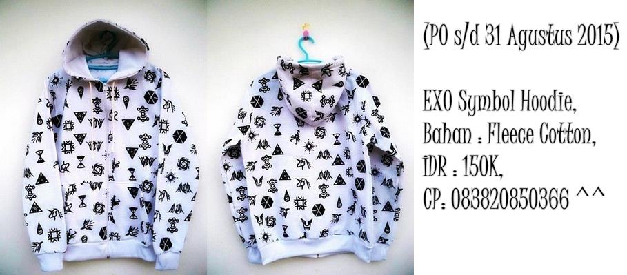 @xandrajunia @keshyapascalita <a href="/noviantieka1/">noviantieka putri</a> @zhafirah_r2 #HELPRT EXO Symbol Hoodie, IDR : 150K. CP: 083820850366^^