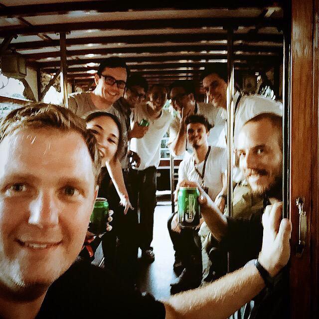 jumparound_app's tweet photo. #StartupTram with @simonsquibb. #RISEConf #HongKong http://t.co/B8Ypi4EDrI