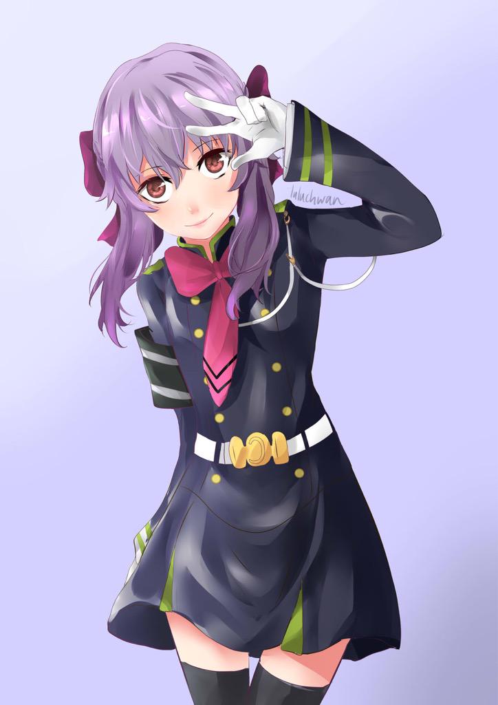 Best Anime Fanart On Twitter Shinoa Owari No Seraph Http T Best Anime Fanart On Twitter Shinoa Owari No Seraph Http T