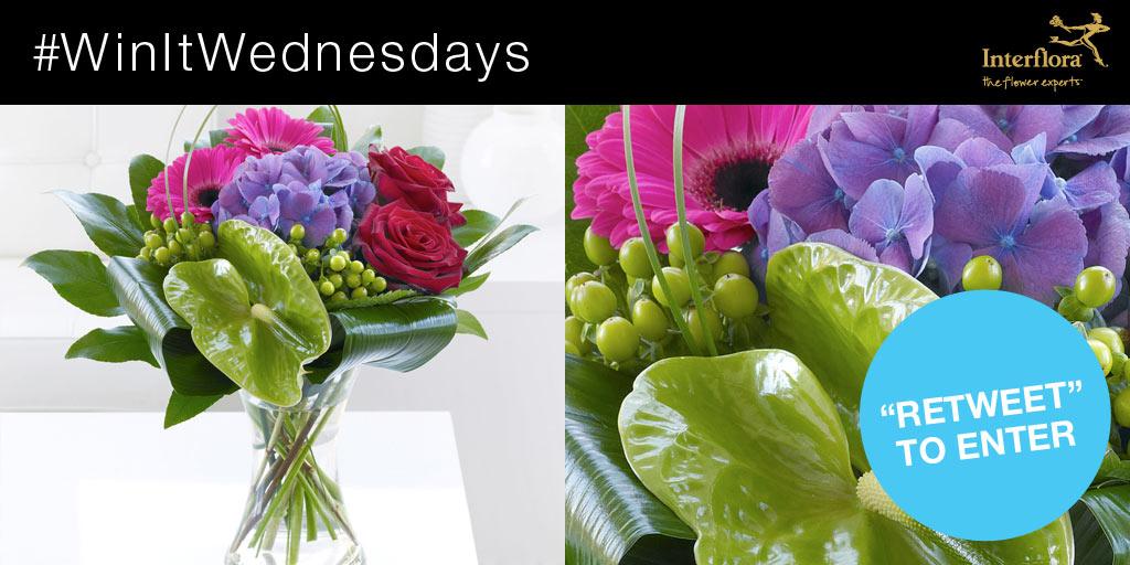 InterfloraUK's tweet photo. It’s #WinItWednesday! RT &amp; follow for a chance to #win our Rose, Hydrangea and Gerbera Vase //ow.ly/zgJAl http://t.co/3xFzo2vS1E