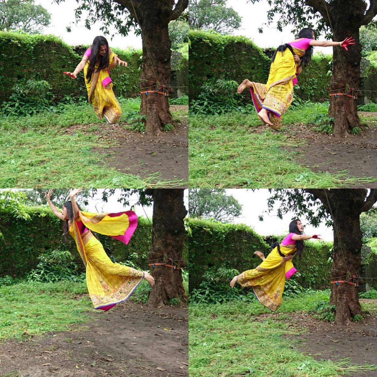 Another action sequence for <a href="/SasuralSimarKa/">❤Sasural Simar ka❤</a>..hope u guys enjoy watching it as much as i did performing it:)@ColorsTV