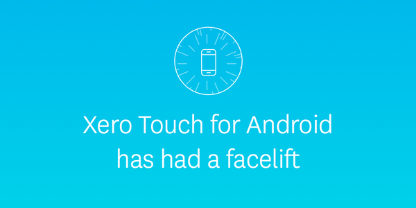 Xero's tweet image. Have you looked at the new Xero #Android app yet? #beautifulsoftware More info here: ow.ly/QsVnE ^AD