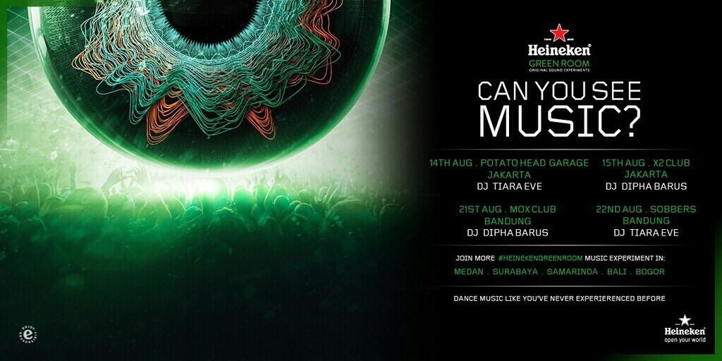 #HeinekenGreenRoom #canyouseemusic