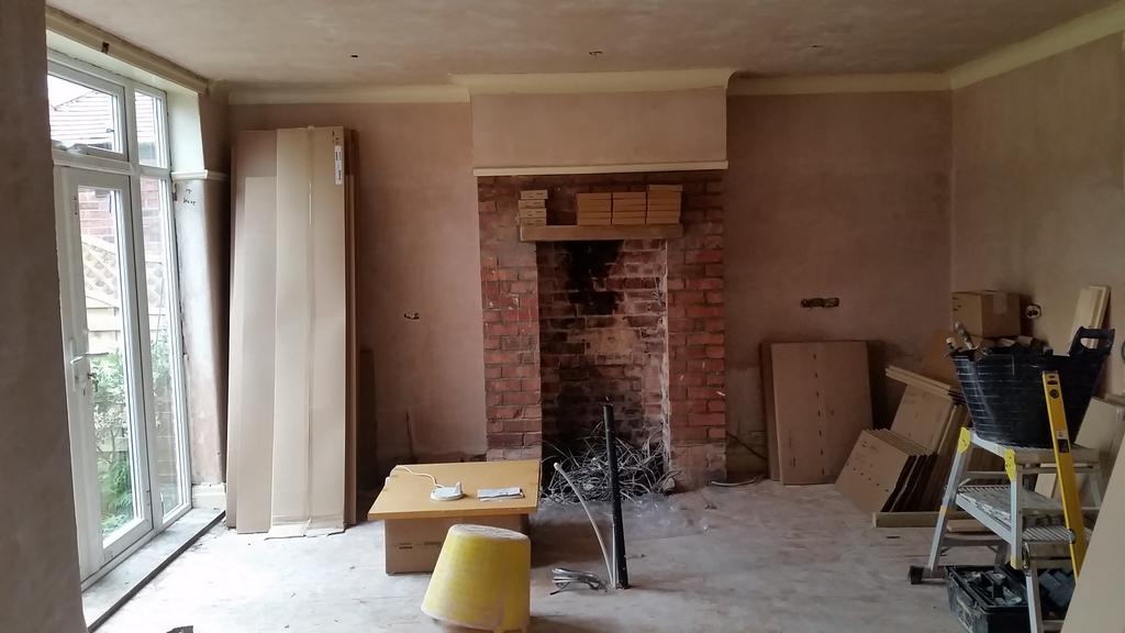 maximillions100's tweet photo. First day back after hols. Cannot wait for this room to be done! http://t.co/TxKoo66C3P