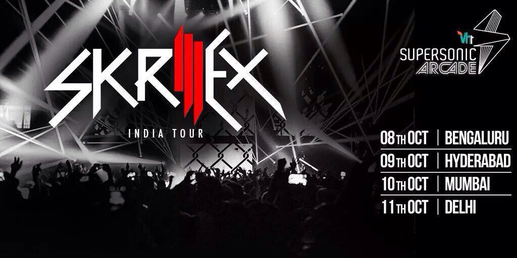 BombilTimes's tweet image. Tickets for @Skrillex India tour go live at 2pm on meraevents.com today! #FutureFishPick