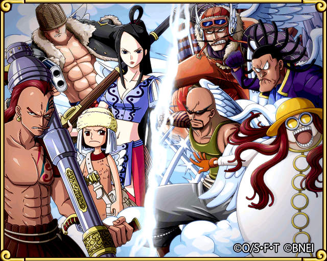yatkit1204's tweet photo. 映像電伝虫発見！
シャンディアの民と神官の「アッパーヤード」を巡る戦いに括目せよ！
http://t.co/RDE9DRz7FF　#トレクル http://t.co/w5SkQVkpGN