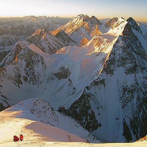 #Sunrise on the #Shoulder of #K2