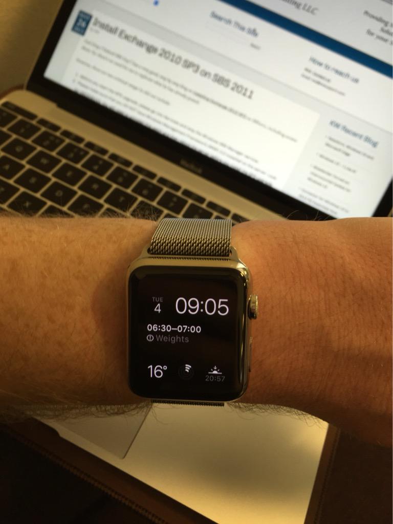 Josh1C's tweet image. Found it!!! #applewatch #milaneseloop