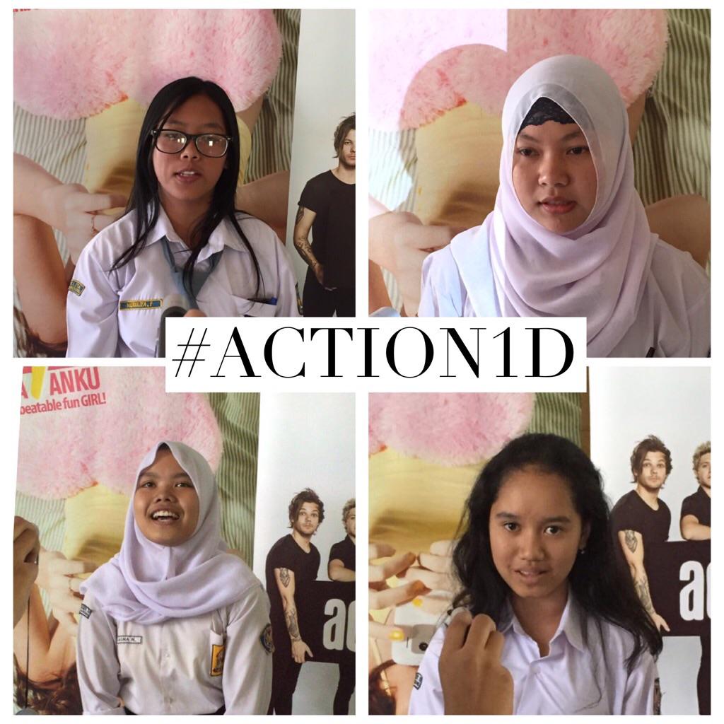 cewekbangetid's tweet photo. Teman2 dari SMK Pasundan, SMK Pelita dan @smpn30bdg seru bgt menyuarakan kepeduliannya di #action1D. Ikutan yuk! http://t.co/FRmChWwMGr