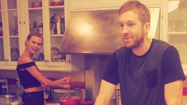 Taylor Swift Wishes Karlie Kloss Happy Birthday With a Photo of Calvin Harris 