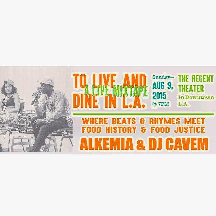 IETEF's tweet photo. #DJCAVEM &amp; #ALKEMIA LIVE IN LA. THIS SUNDAY the 9th. A Live Mixtape #culinaryconcert http://t.co/KOtHf95pqz http://t.co/FA5NAdS3dR