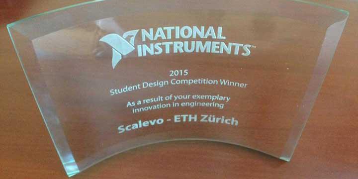 ETH's tweet photo. #ETH-Fokusprojekt #Scalevo gewinnt den #NIWeek Student Design Contest! Herzlichen Glückwunsch! @Cybathlon http://t.co/RbYZfIncpJ
