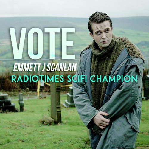 EmmettSFans's tweet image. Get voting for @EmmettScanlan as #SCIFICHAMPION for @RadioTimes radiotimes.com/scifichampion #intheflesh