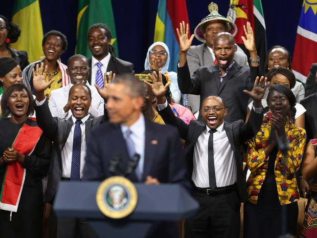 Watch Barack Obama get serenaded with surprise \Happy Birthday\  