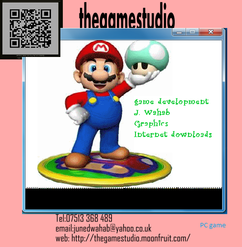 Mobile Mario for Laptop, Notebook available in Manchester for £2.50.  Tel: 07513 368 489