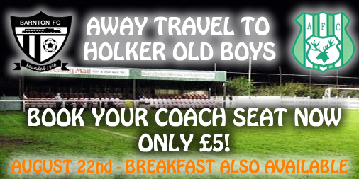 We visit @Official_HOBAFC on Aug 22nd &amp; we're offering seats on our coach for £5. Email: Ian@Hallmark-Security.com