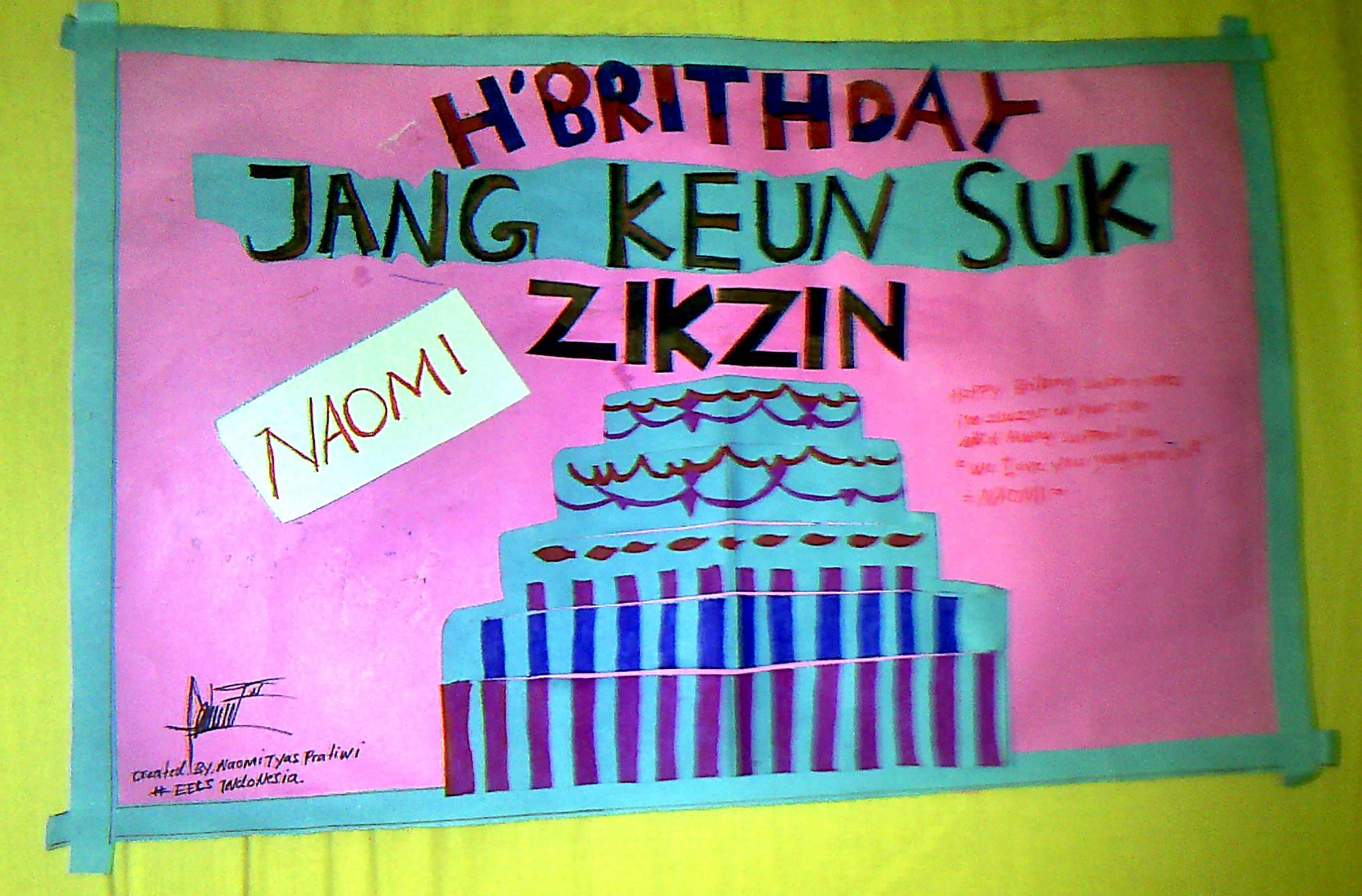 Happy birthday Jang Keun Suk oppa, hopefully more successful in the future, we always support you no matter 