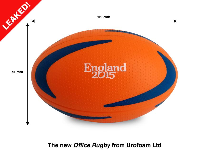 Urofoam's tweet photo. LEAKED: New mini Foam Rugby... Coming Soon... Enquire now! #RugbyWorldCup #promotion http://t.co/CHO2qGYTKk