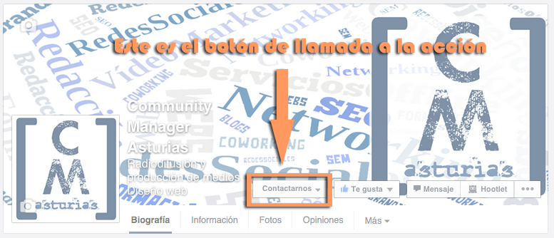 CMAsturias's tweet photo. Facebook NO permite hacer en nuestras fan pages... http://t.co/XSxi6py9rP http://t.co/xKivKc2Rmd