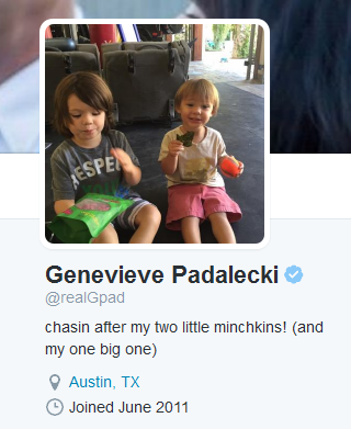 AlexstewAlex's tweet photo. Sandy's bio VS Gen's bio. Gen is brainless omg. You didn't choose well Jared, poor kids. http://t.co/SMSAKQuQ2K
