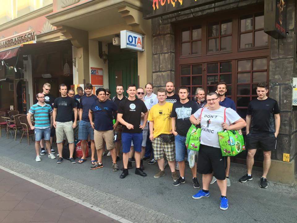 It's us - the Piwik team, usually scattered around the world, now all together &amp; looking forward to meeting you today