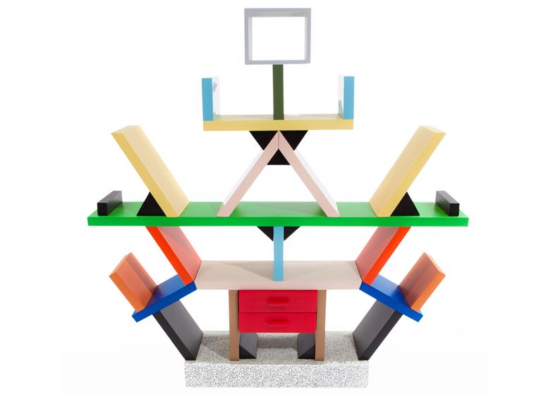 dezeen's tweet photo. We explore Memphis' challenge to Modernism's impersonal aesthetic: http://t.co/9AC1zZHKbf #Pomosummer #design http://t.co/aEuqiwXJ6q