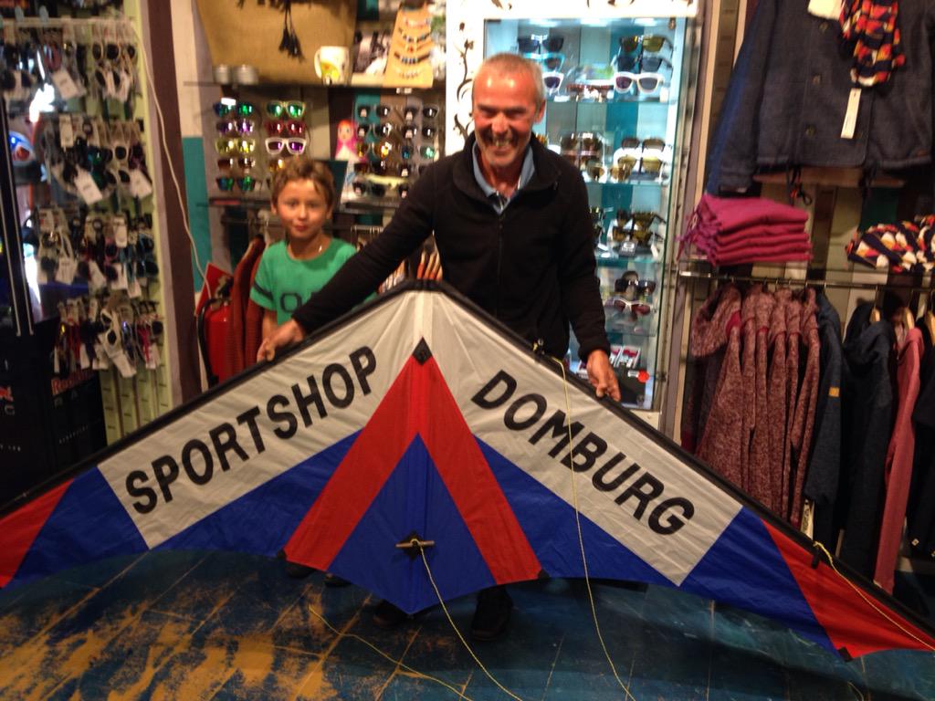 Ontzettend leuk om te zien dat onze 'oude' vlieger klanten ons nog steeds weten te vinden.