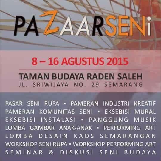 #PazaarSeni2015 8-16agt yok rame2 ke TBRS <a href="/visitsemarang/">Visit Semarang</a> <a href="/wisatasemarang/">Wisata Semarang</a> <a href="/infotembalang/">Info Tembalang</a> <a href="/EventSemarang/">.</a> <a href="/AsliSemarang/">ASLI SEMARANG NDES</a>