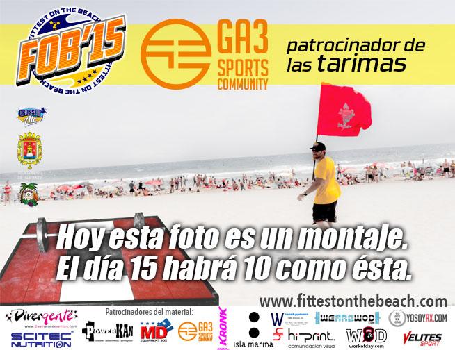ga3sports's tweet photo. amigos twitteros seguimos en la brecha, esta vez nos vamos a la playa. #FittestOnTheBeach http://t.co/kneAEbAk9C