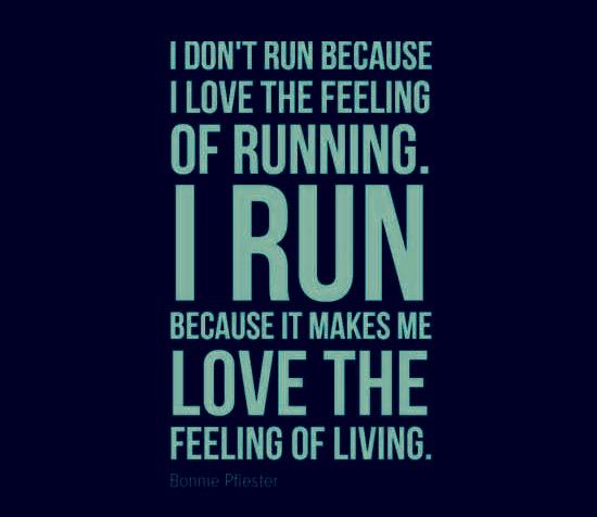 agustinrubiorun's tweet photo. El #Running te hace sentir vivo! 
Más sano, más activo, más vital, más feliz. #bonitafrase #correr #maratón http://t.co/8GggQPfRFn