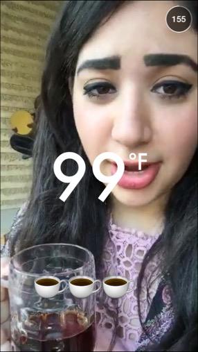 mennaahmed_98's tweet photo. حواجب دي ولا خط الاستواء؟😂 #CairoOnSnapchat http://t.co/LIviR3qLSo