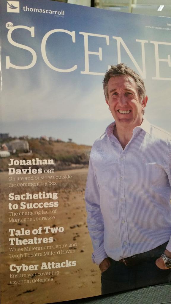 #theScene magazine looking amazing <a href="/thomascarrollgp/">Thomas Carroll Group</a> <a href="/JiffyRugby/">Jonathan Davies CBE</a> #Yogicomms