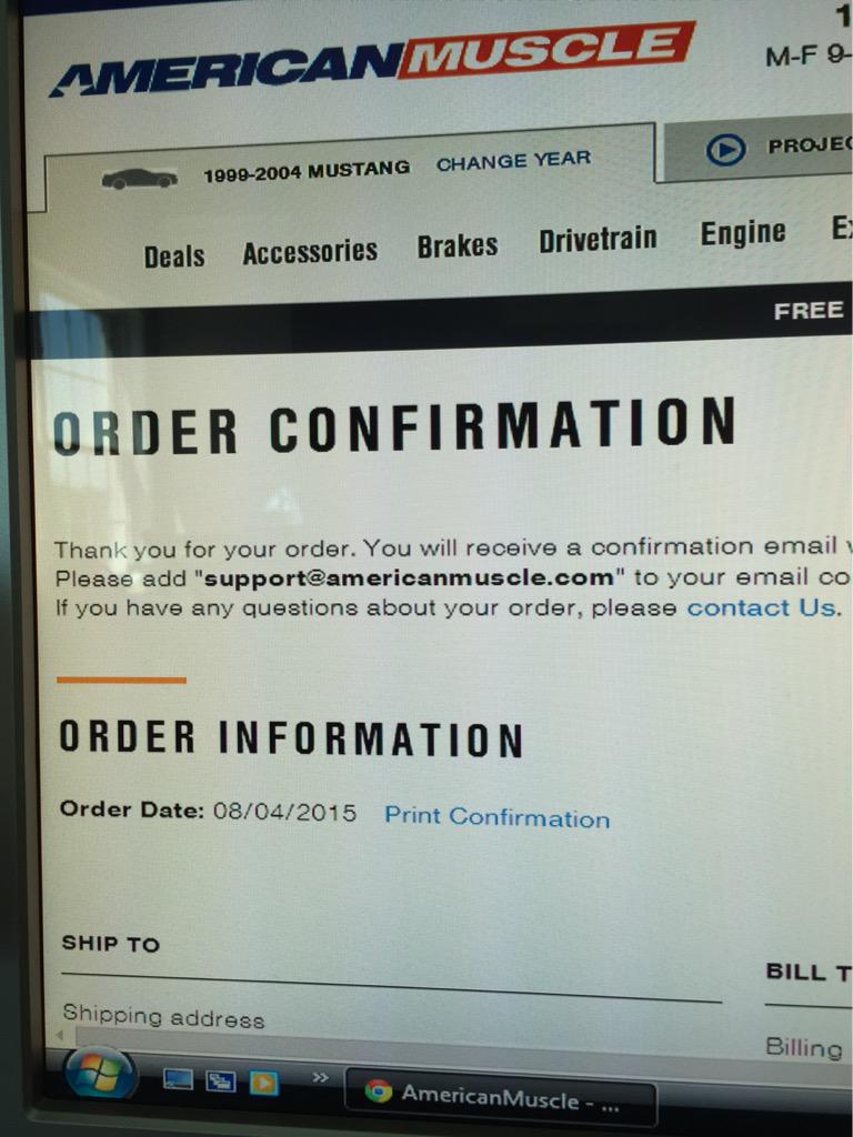 MyStangProblems's tweet image. The addiction continues @americanmuscle #MustangProblems