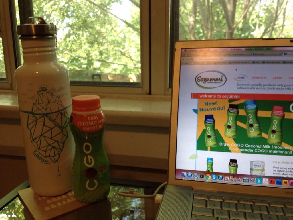 DrinkCOGO's tweet photo. Btw...we're obviously the former. Always USDA Organic certified &amp; always free of artificial gunk and junk! #ChaiCOGO http://t.co/g9hQujhYfA