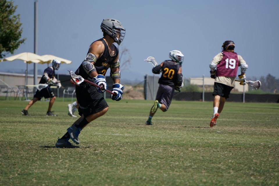 SDNavyGold's tweet photo. #NavyGold #lax leaves it all on the field. Every time. #healinggame #medicinegame #littlebrotherofwar http://t.co/rQDh2XvS6S