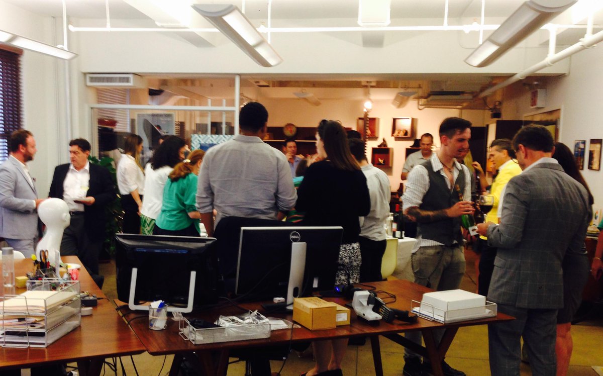 thebigspace's tweet image. Honored to help w/ the @shoptelligence launch party. Great team and innovative #retailtech bloom.bg/1eOC9i2