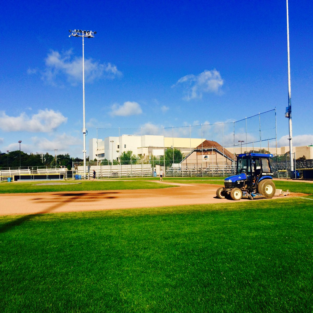 CityKitchener's tweet image. Check out this pic of our freshly groomed, newly renovated infield at #JackCouch, just in time for tonight's game!