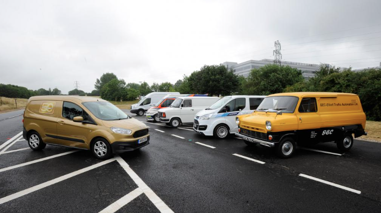 AutoExpress's tweet photo. Ford Transit at 50: we look at how it’s evolved into a van legend - http://t.co/nN0RLwAwua http://t.co/p8XHKkuSw4