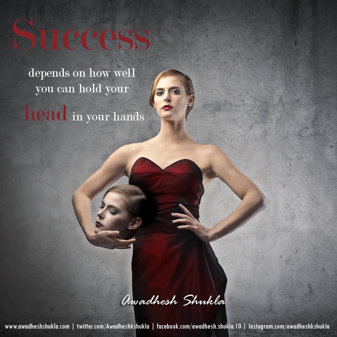 Awadheshkshukla's tweet photo. "Your #Success depends on how well you can hold your head in your hands."-AKS

#management #leadership #happiness http://t.co/JIpJJu4Hx9