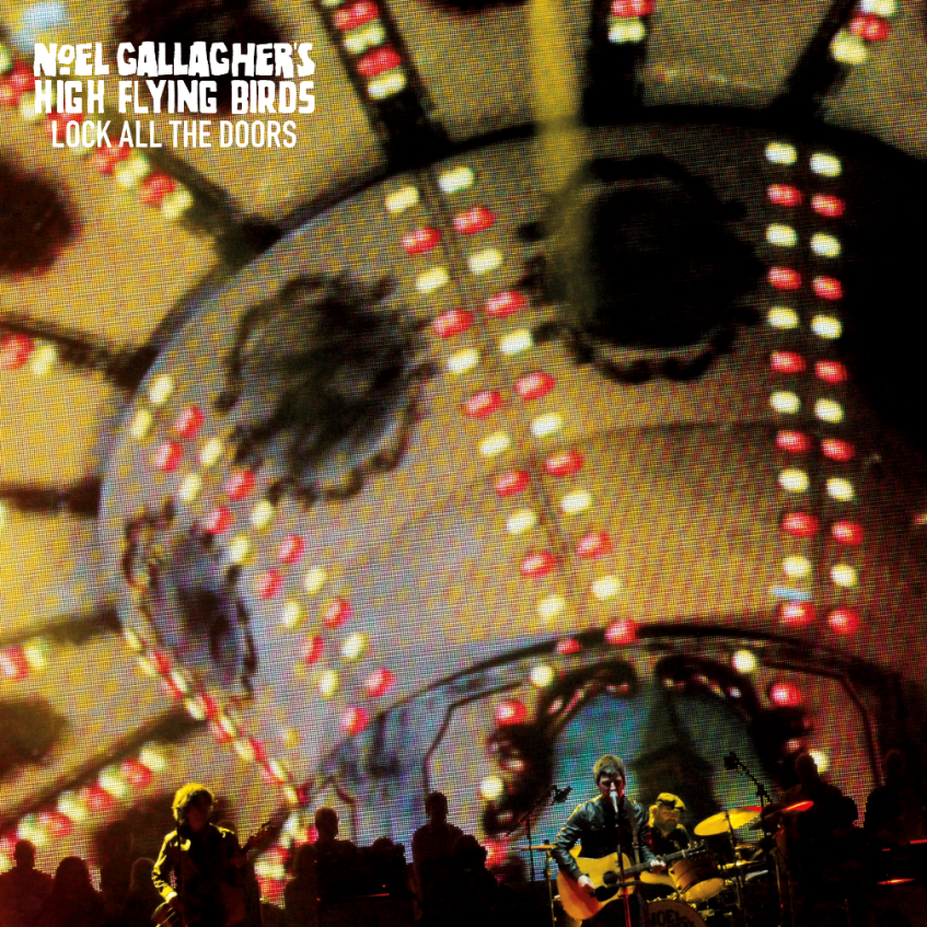 NoelGallagher's tweet photo. "There's a song on this record that's taken me 23 years to finish - it's called 'Lock All The Doors'". http://t.co/qe8Svos51F