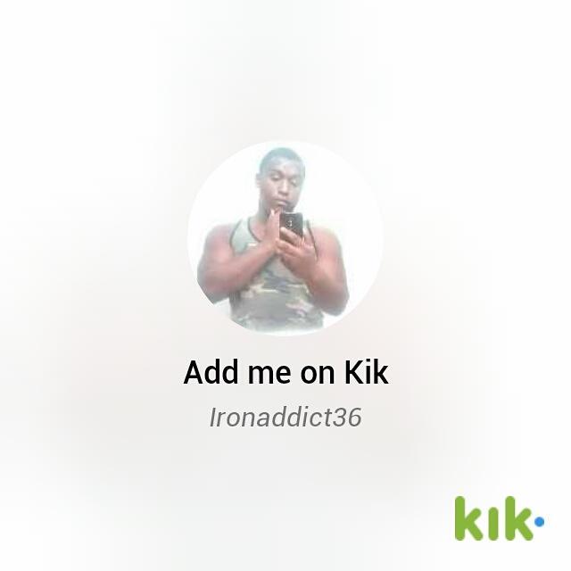 ironaddict36's tweet photo. #kik #kikme #kikmessenger http://t.co/RrV4mzWclC