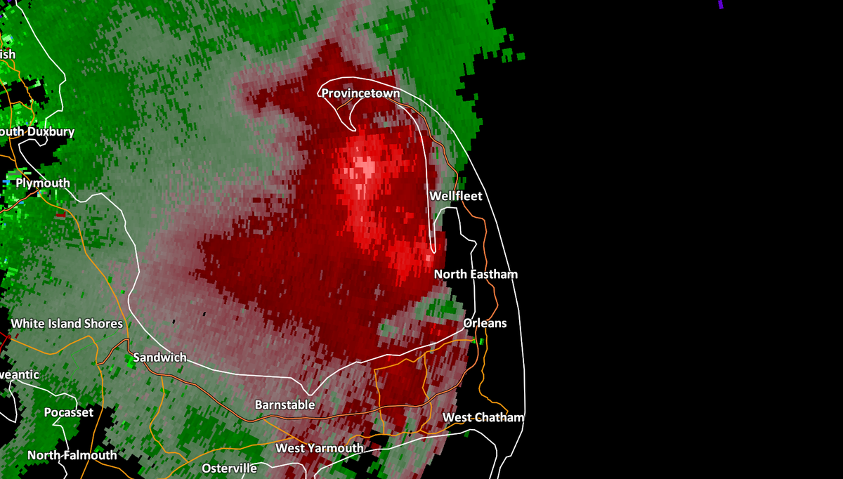 [8a] Strong to damaging winds heading into the arm of the Cape; wind damage anticipated, take shelter!