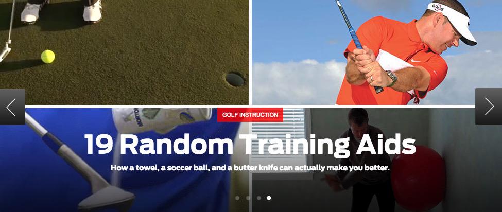 GolfDigest's tweet photo. You don't need a bunch of fancy gadgets to improve: http://t.co/kYtteSmjg5 http://t.co/yMWGjABHeW