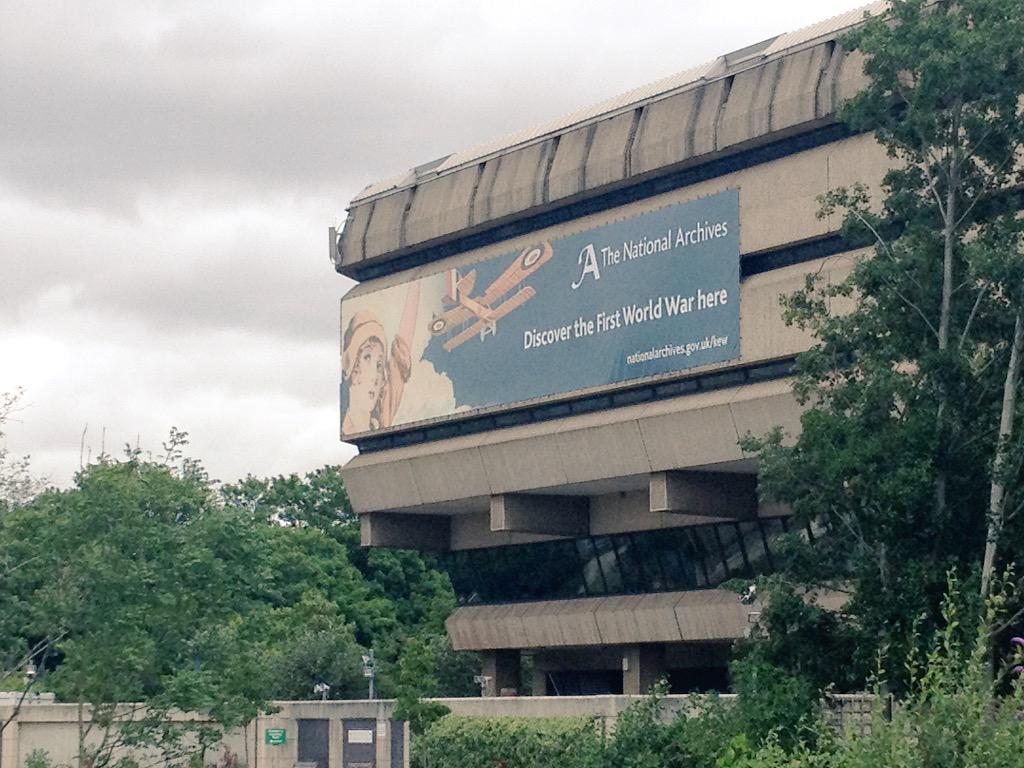 Thank you to Vicky, James and Iqbal for tour of <a href="/UkNatArchives/">The National Archives</a> @HLFLondon #UnderstandingWW1 <a href="/RowanArtsWW1/">RowanArtsWW1</a>