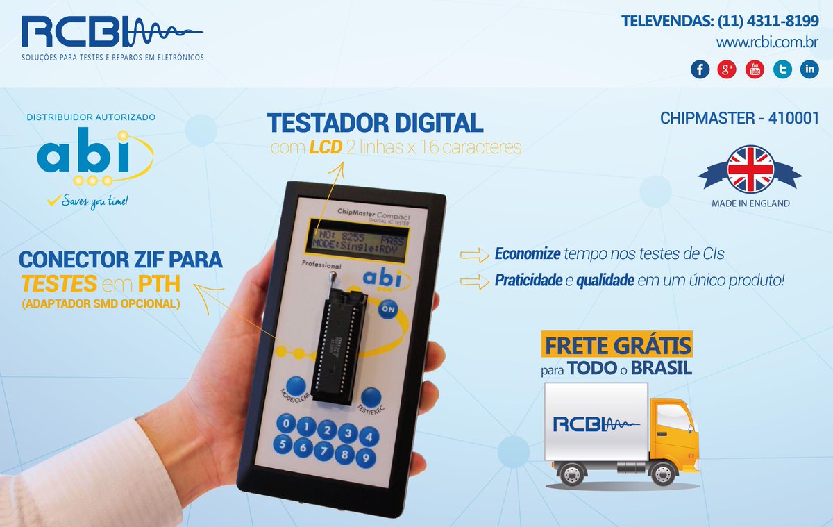 RCBINSTRUMENTOS's tweet photo. #abielectronics #testador #digital #qualidade #praticidade 
http://t.co/xPAqWv4Bih http://t.co/uKycG3ccsZ