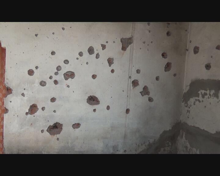 AsimBajwaISPR's tweet photo. LOC violation Pics:Shows how Coward Indians can target innocent civilians&amp;their  property.Being responded befittingly http://t.co/ULQfINGjJN